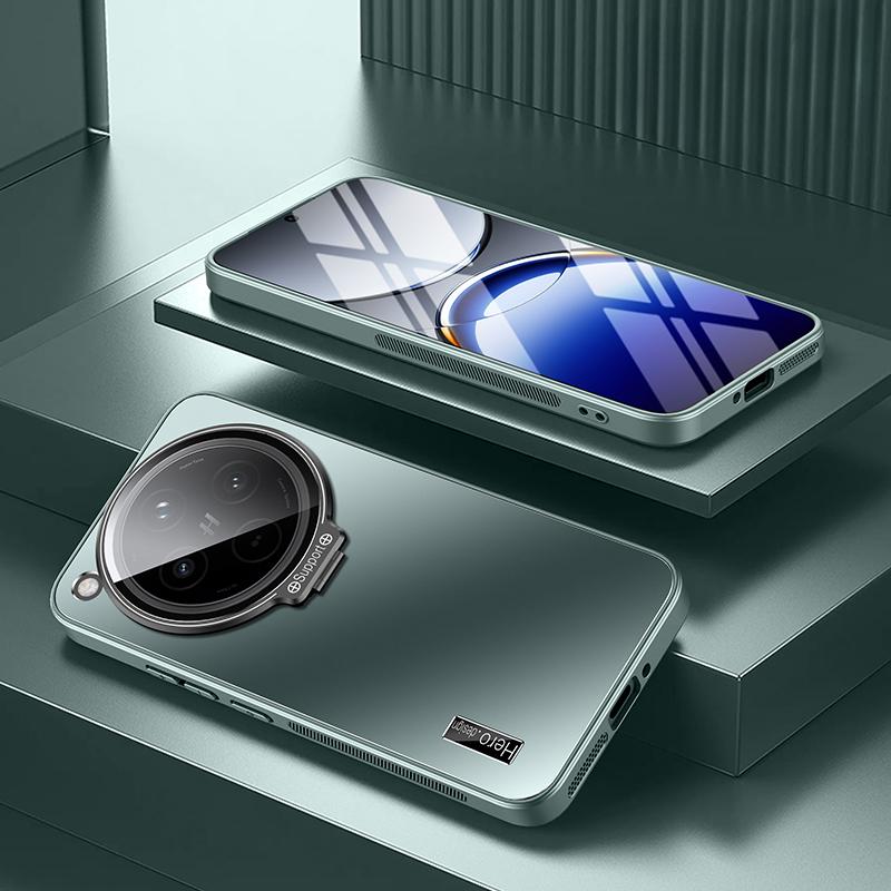 Металлический чехол-держатель объектива камеры для OPPO Find X8 Pro X7 Ultra X6Pro, противоударный матовый, невидимая задняя крышка-подставка, невидимый кронштейн