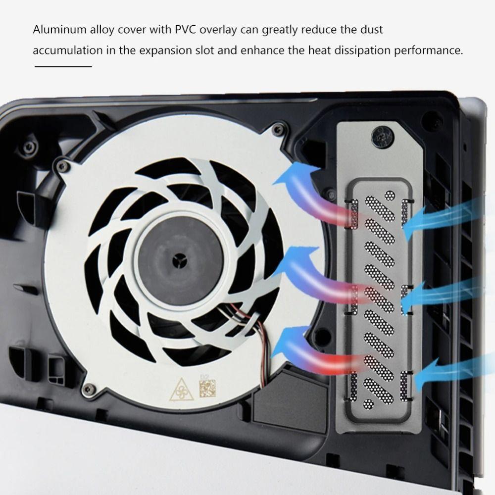 Aluminum Alloy SSD Cooler Heatsink Heat Dissipation Set SSD Radiator for PS5 slim/ PS5 Pro