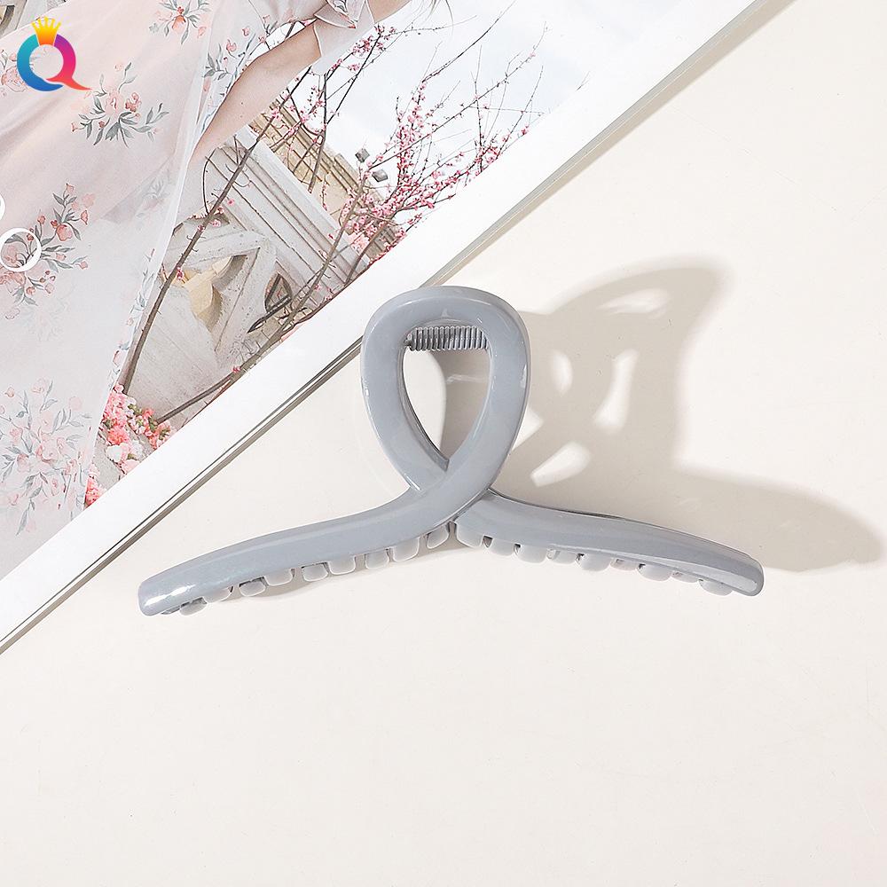 Заколка для волос Frosted Hair Clip Simple Large Clip Cross Hair Clip Coiffit Shark Clip