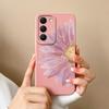 Чехлы для телефонов Vivo Y100 Y200E Y200i S19 Pro V50 Lite IQOO Z9S V29Lite X90Pro Милый узор кролика противоударные защитные задние крышки для Vivo Bumper
