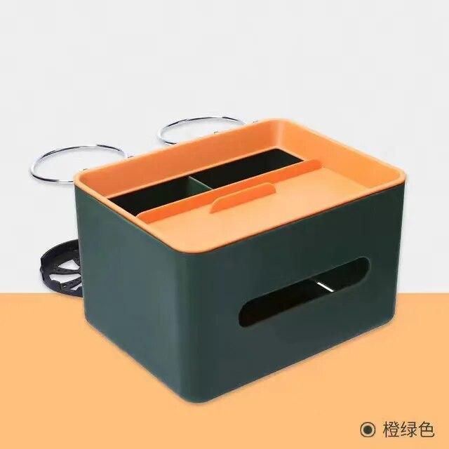 Автомобильный держатель для чашки с водой, автомобильный кронштейн для мобильного телефона, ручная коробка с крышкой, коробка для салфеток, чашка для воды на заднее сиденье, автомобильная коробка для салфеток с накачкой