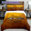 3pcs Duvet Cover Set (1*Duvet Cover + 2*Pillowcase, Without Core), RB Leipzig Print Bedding Set, Bedroom Decor, All‑Season, Birthday Gift