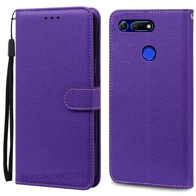 Для Honor View 20 Чехол Кожаный Чехол-книжка-кошелек Для Honor View 20 Чехол для телефона PCT-AL10 PCT-TL10 PCT-L29 Honor V20 Чехол Fundas