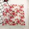 20pcs/Pac 33*33cm 2-Ply Disposable Party Napkin Floral Pattern