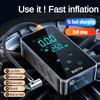 Portable Car Electric Smart Air Pump 3600mAh 150psi Mini LED Digital Touch Screen Tire Inflator Pump Car Motorcycle Bicycle Inflator Air Compressor