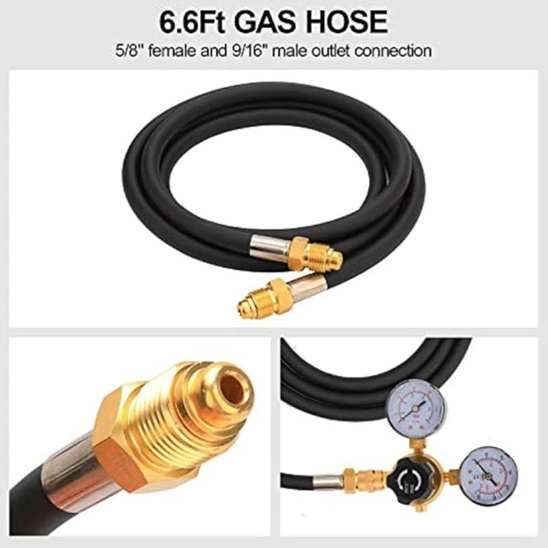 Adjustable Argons CO2 Gas Regulator with Accuracy Pressure Control WX 02 AR/CO2 for Welding & Industrial Applications