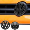 Для VOLKSWAGEN VW 1 шт. 3D ABS Автомобильный Передний Логотип Решетка Значок Значок Багажника Для Volkswagen Polo 2011-2013 6R0853600A 35D853630 Авто Запчасти
