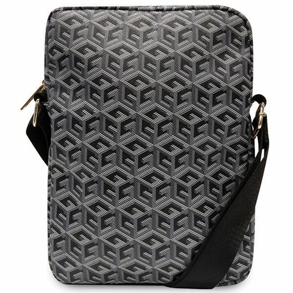 Guess Bag GUTB10HGCFSEK 10"black/black GCube Stripe Tablet Bag