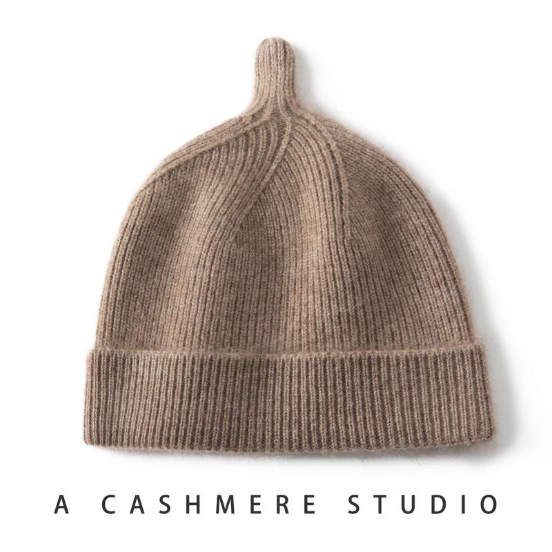 Children's Cashmere Knitted Teletubbies Hat - Cute, Versatile, Unisex, Warm for Autumn & Winter