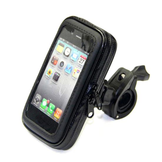 Waterproof Motorcycle Bicycle Phone Handlebar Mount Holder Bag Stand Bracket