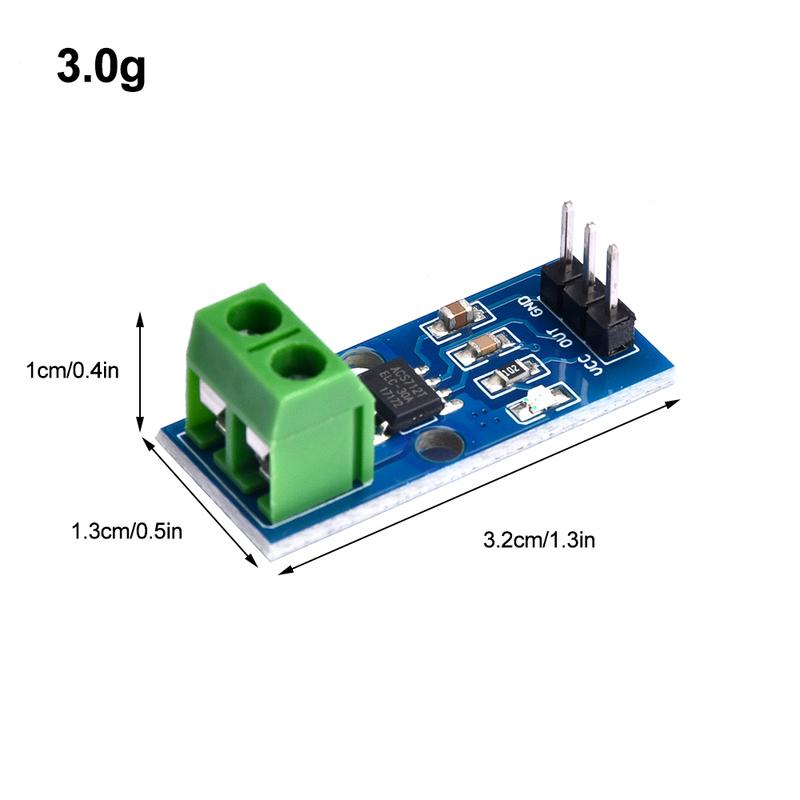 diymore GY-712 5A/20A/30A Hall Current Sensor Module ACS712 Module for Arduino Current Sensor Module