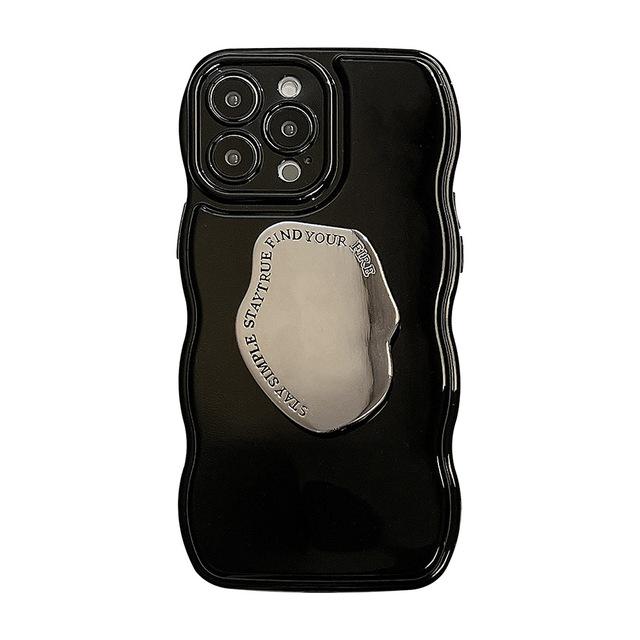 Высококачественный держатель-подставка Ins Jane, черный чехол для телефона Iphone 13 Pro Max 14promax Plus 11 12 Promax, противоударный чехол Conque