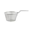 Folding Fry Basket Stainless Steel with Heat Resistant Handle for Fried Food Separation Ideal for Chips Meats Wonton Frying At