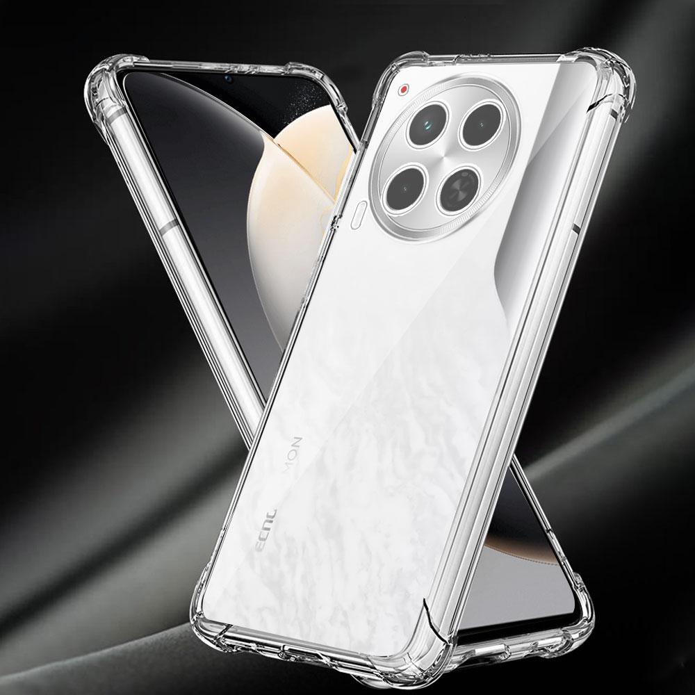 Противоударный чехол Airbag TPU для Tecno Camon 30 4G 5G Coque, прозрачный мягкий силиконовый чехол для телефона Tecno Camon30 CL6 CL7, защитный чехол