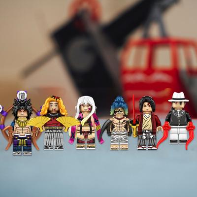 Экологичная игрушка-головоломка, кирпичи, игрушки, мультяшная минифигурка Хантенгу Даки, строительный блок, Рождественский подарок, блоки, фигурка