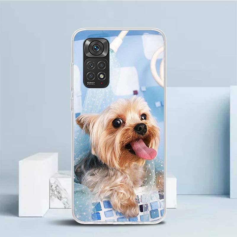 Yorkshire Terrier Dog Puppy Cover for Xiaomi Redmi Note 15 14 13 12 Pro Plus Phone Case 14S 11S 11T 11E 10S 10 4G Pattern Shell