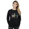 DC Comics Womens/Ladies Batman Comic Book Logo Sweatshirt