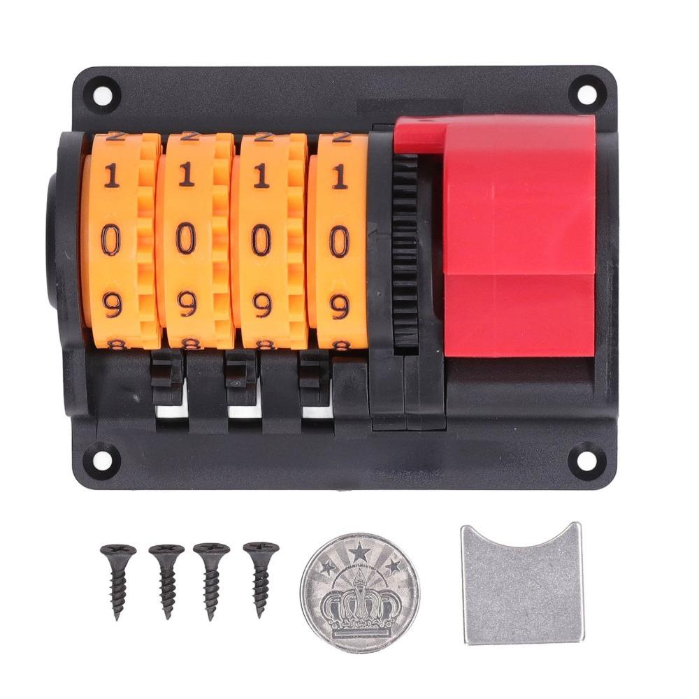 Plastic Beer Bottle Opener Wall Mounted Automatic Counting Manual Beer Can Opener With Numbers Counting Decapper Gift For Men