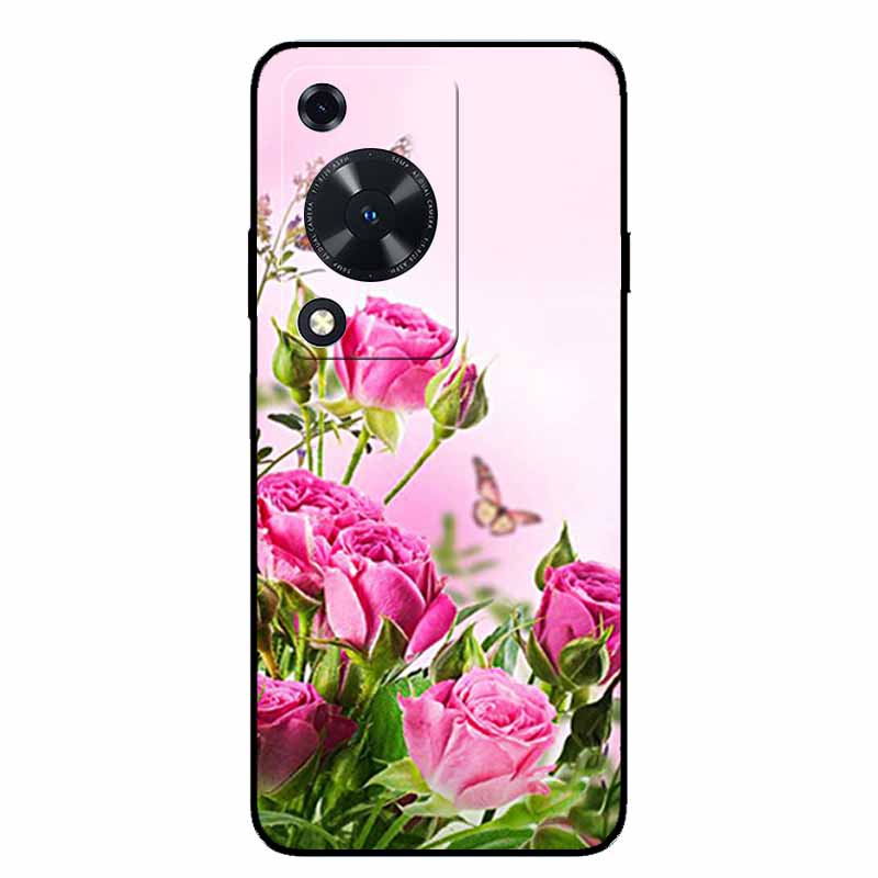 Чехол для телефона Huawei Nova Y63/ Y72S Чехол Животное Мягкий ТПУ Силиконовая Задняя Крышка Чехол Для Huawei Nova Y72S ТПУ Черный Funda Nova Y63
