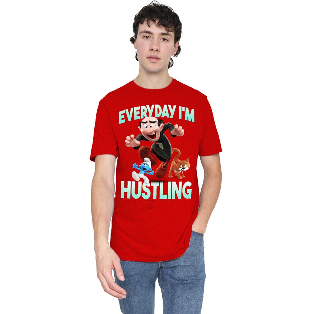 The Smurfs Unisex Adult Everyday I´m Hustling Gargamel T-Shirt