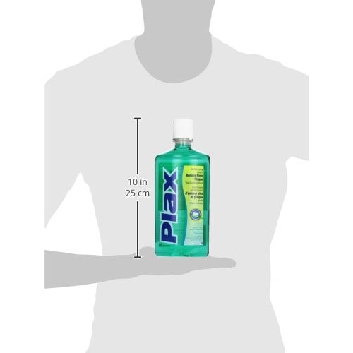 Plax Anti-Plaque Dental Rinse, Soft Mint - 24 Oz ()