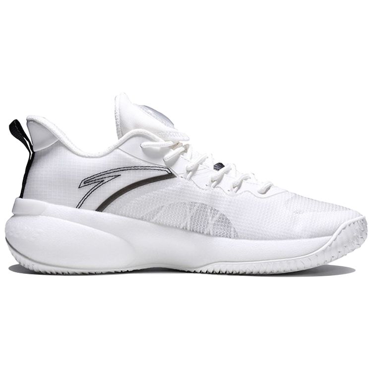 Anta Баскетбольные кроссовки Cement Nemesis Lightweight Bubble Series Low-Top мужские кроссовки белые черные 112121606S-2