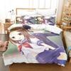 Набор постельного белья Teasing Master Takagi-san Односпальный Полуторный Двуспальный Кинг-сайз Комплект постельного белья для взрослого ребенка Аниме Постель