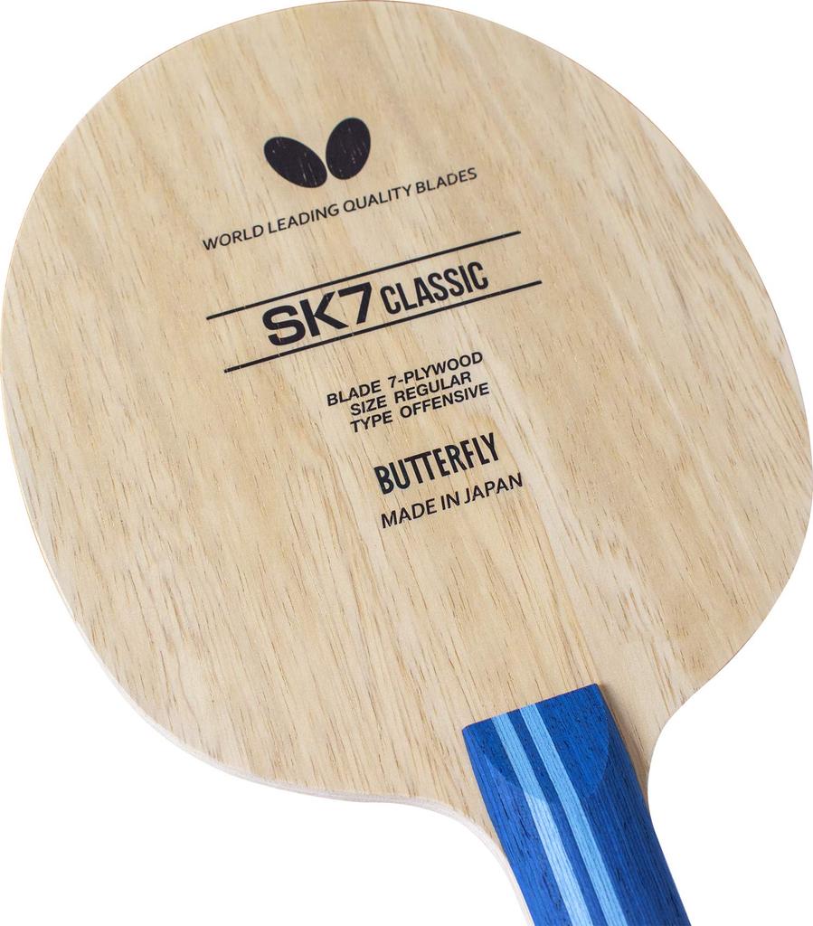 Ракетка для настольного тенниса Butterfly SK7 Shakehand Straight Attack 36884 Classic-ST