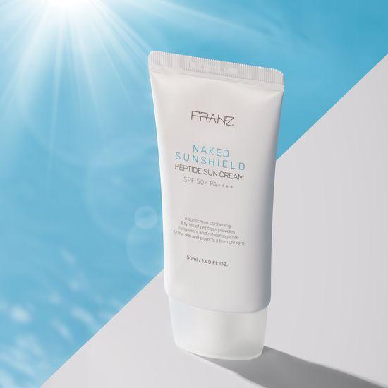 Franz Солнцезащитный крем с пептидами Naked Sunshield 50 мл