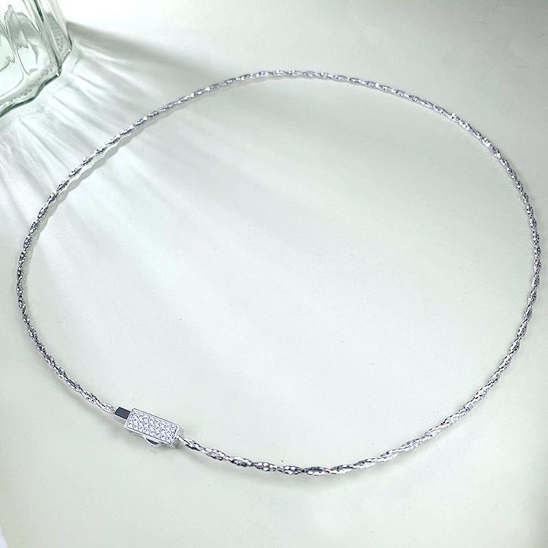 Xiancan Jewelry S925 Silver Star Wrap Necklace - 2024 Unisex Design