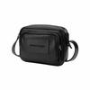 Emporio Armani Classic Logo Zip Floral Leather Camera Bag Men Shoulder Bag Black Y4M364-Y068E-80001