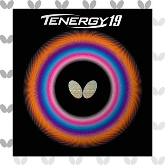 Butterfly Tenergy 19 Black 2.1mm High-Tension Table Tennis Rubber 06090 Made in Japan