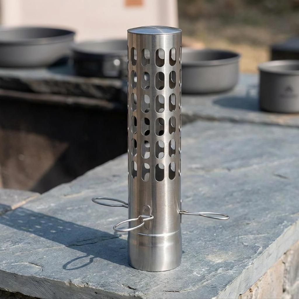 Arrestor with Perforated Guard | Stainless Steel Construction, Vented Cutout