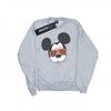 Женская/женская толстовка с солнцезащитными очками с Микки Маусом
