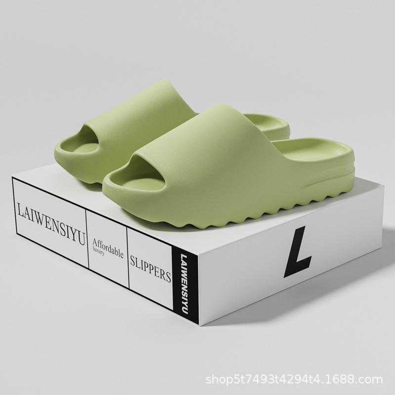 Детские тапочки из кокоса, большие тапочки с дезодорантом Yezy, нескользящие парные тапочки, для дома и отдыха, в стиле Канье Уэста.