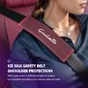 For Alfa Romeo 1/2PCS Car Seat Belt Cover Adjustable Ice Silk Safety Protection Shoulder Pad 159 Giulietta 156 147 Giulia Mito