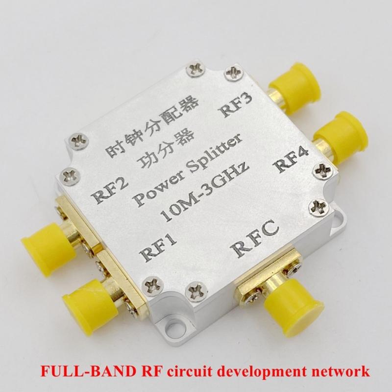 Разветвитель мощности RF 4-канальный для разъемов SMA 10M-3G Разветвитель мощности RF для микроволновых измерений Разветвитель/Антенна