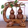 Prosperous Double Fortune Gourd Ornament for Living Room or Entrance Decoration