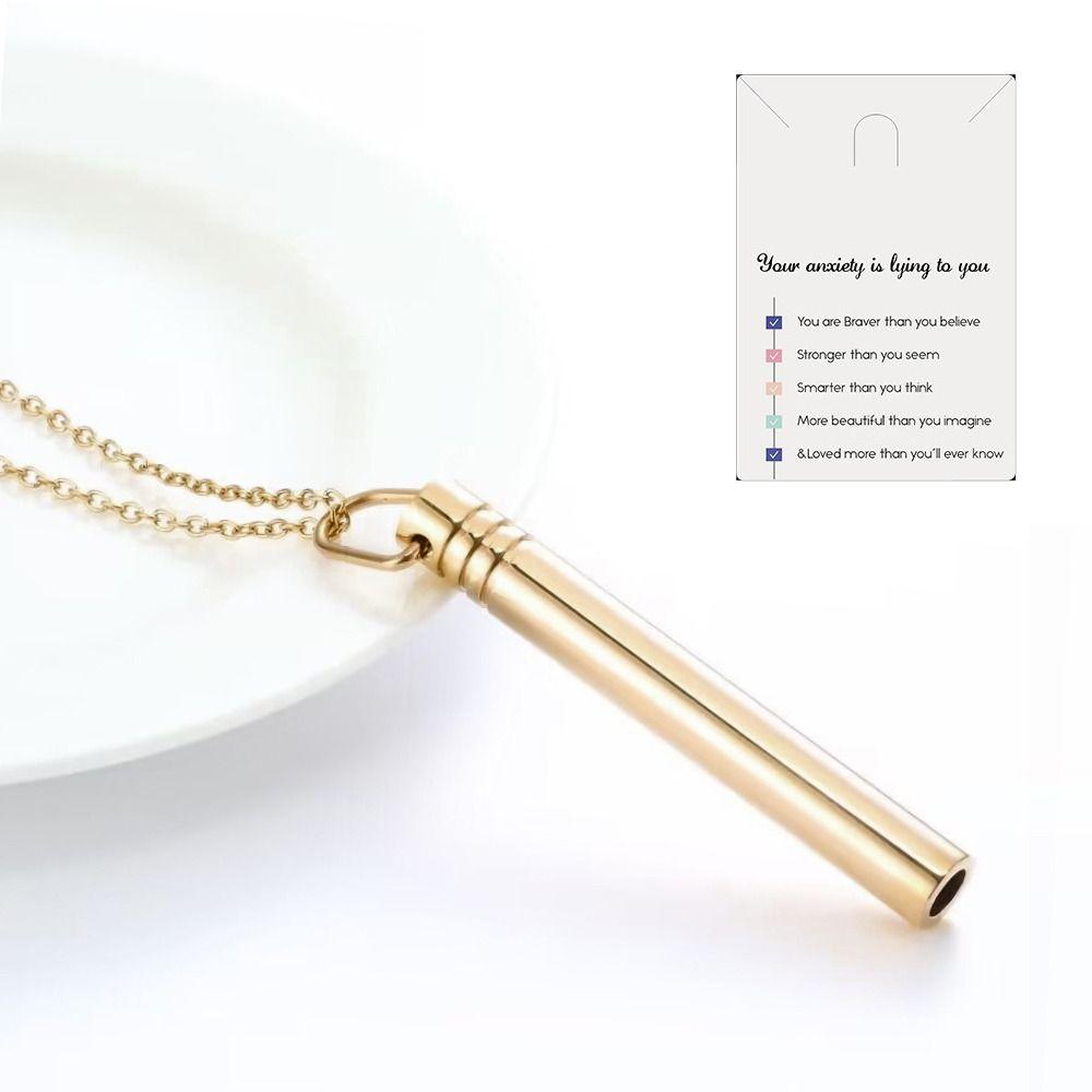 Ожерелье для облегчения тревоги и осознанного дыхания Ожерелье для облегчения тревоги Йога Спорт