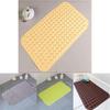 Высококачественный нескользящий коврик для ванной, идеально подходящий для ванных комнат с надежной присоской.