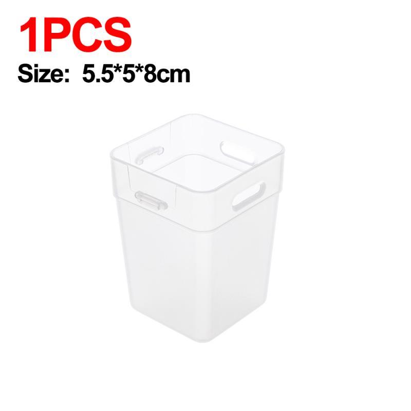 Clear Fridge Storage Boxes with Lids Food Fresh Organizer Reusable Crisper for Vegetable Fruit Spice Home Kitchen