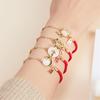 Lucky Red Rope Zodiac Dragon браслет для женщин и мужчин регулируемый браслет ручной работы из бисера 2024 Новый год ювелирные изделия подарок