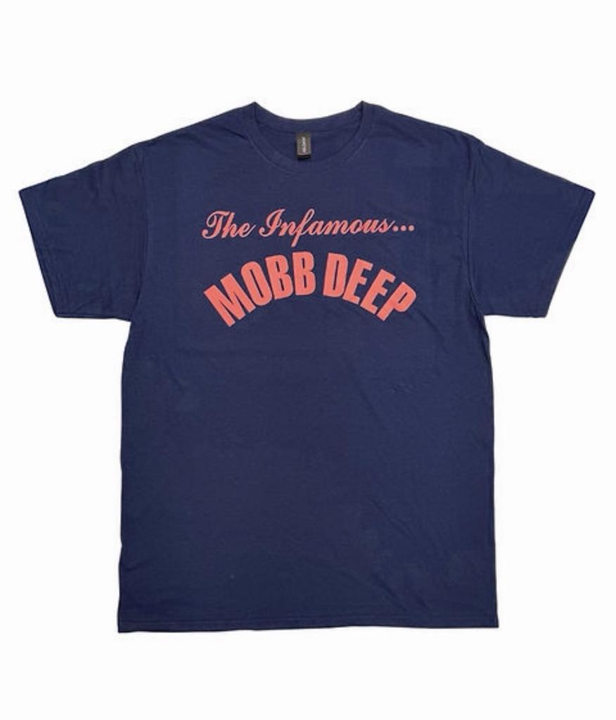 Печально известный классический футболка Mobb Deep Новая S-5XL Рэп Хип-хоп Продвижение Мех 2025