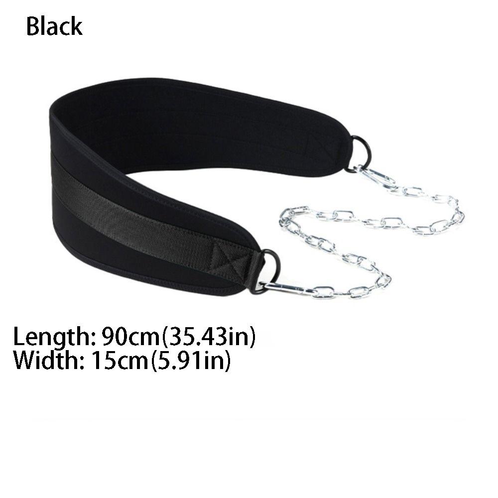 With Chain Weighted Dip Belt Weight Lifting Dip Belt Weight Lifting Pull-up Belt Home Gym