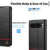 For Honor X60 Pro 5G/Honor X9c 5G Wallet Case Leather Phone Cover Stand with Curved Line Design