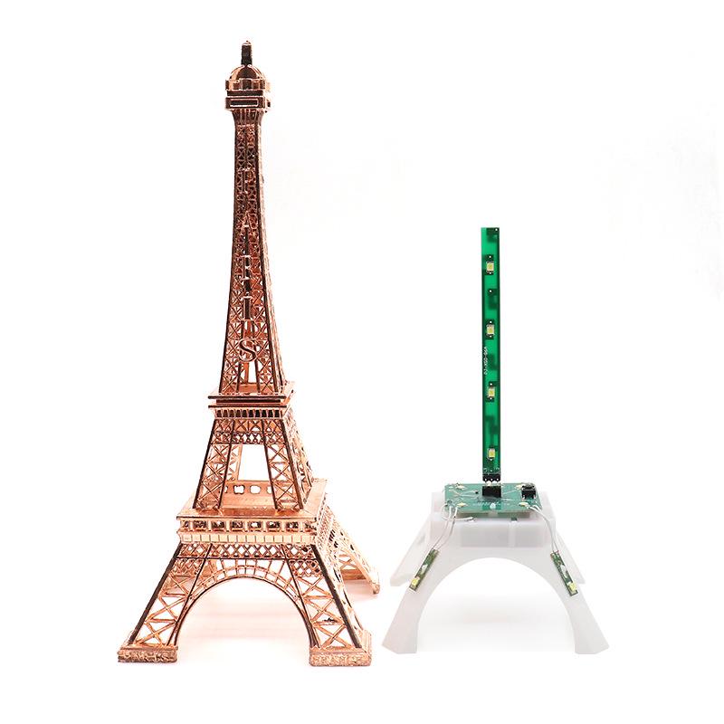 LED Luminous Eiffel Tower Metal Model - Creative Home Decor Gift