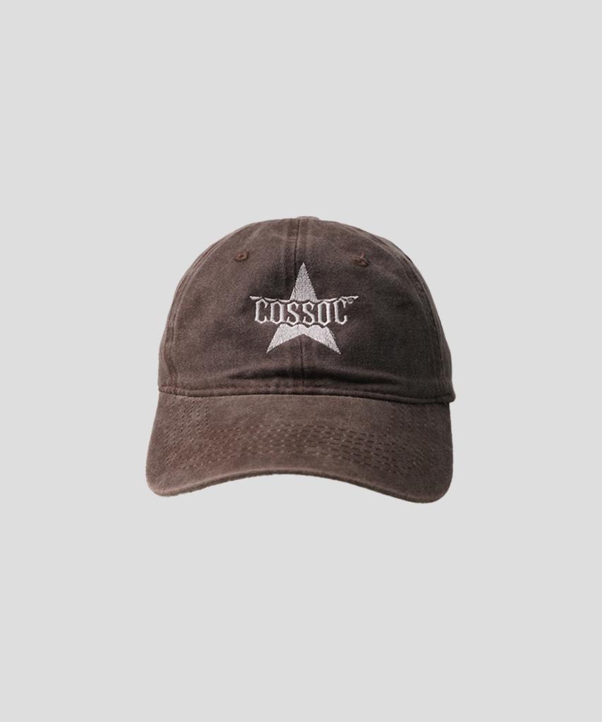 Кепка Koso Cc Star Pigment Washed (Древесный уголь)