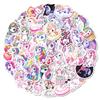 50 Unicorn Graffiti Stickers Luggage Water Cup Computer Notebook Waterproof Sticker Hand Account Decoration
