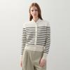 [She S miSS] Полосатый кардиган с круглым вырезом SSkcdo11060