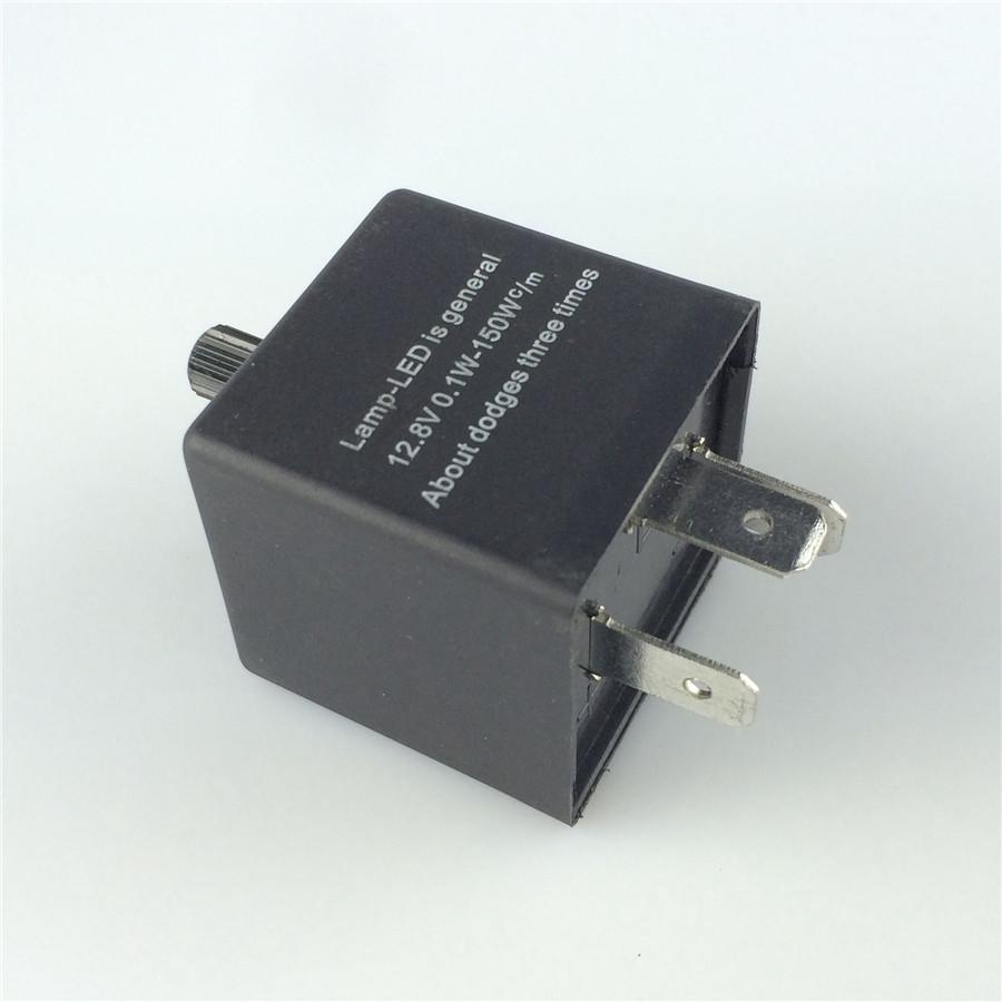 3 Pin Adjustable Electronic LED Flasher Relay for Car Turn Signal Blinker Light